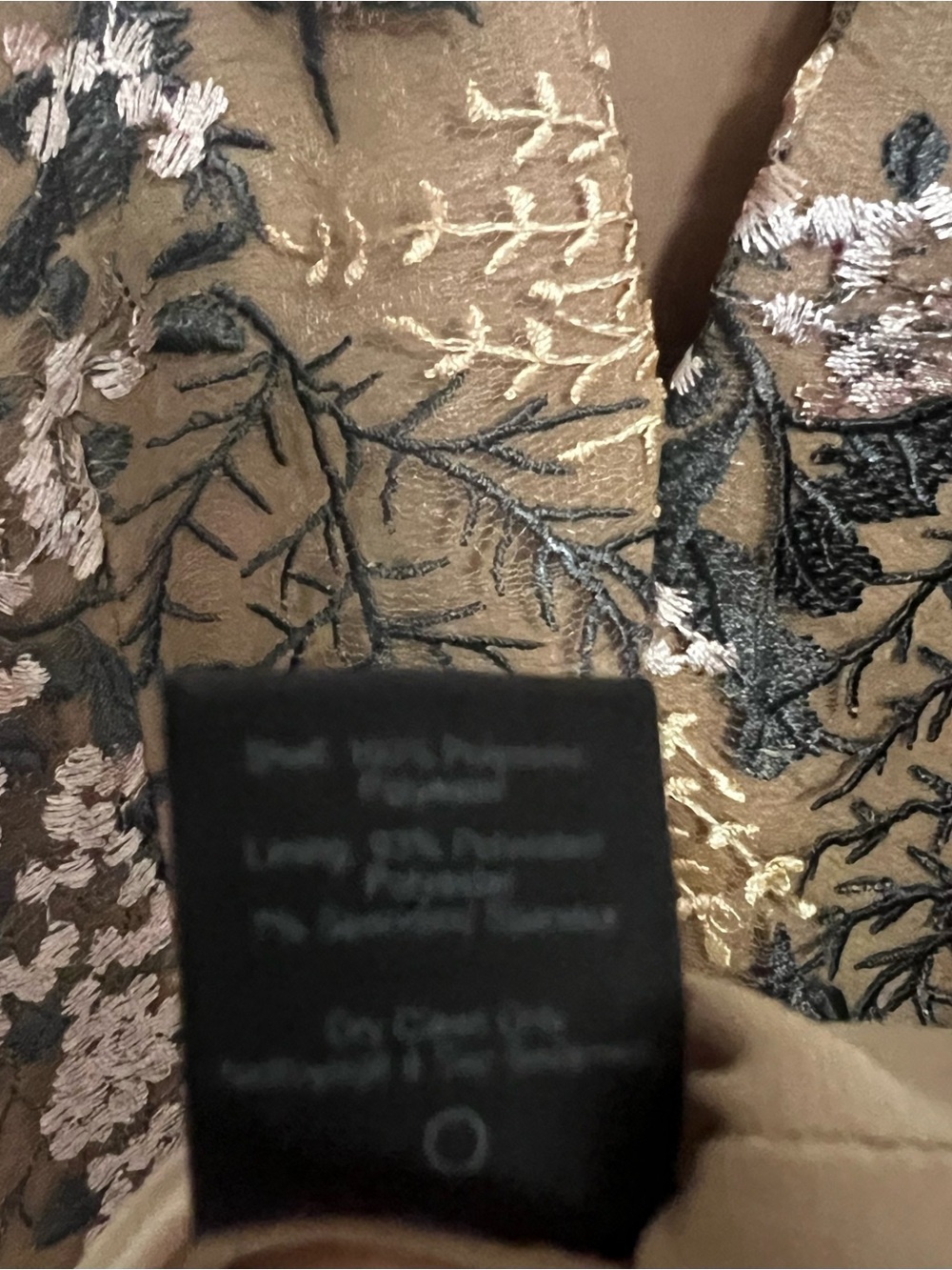 DRESS THE POPULATION Audrey Embroidered Fit & Flare Dress In Pink Blossom Medium - Picture 6 of 6